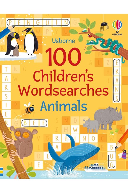 100 CHILDREN'S WORDSEARCHES ANIMALS