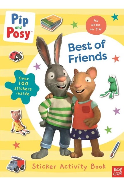 PIP AND POSY BEST OF FRIENDS STICKER ACTIVITY BOOK