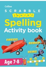 SCRABBLE (TM) JUNIOR SPELLING ACTIVITY BOOK AGE 7-8