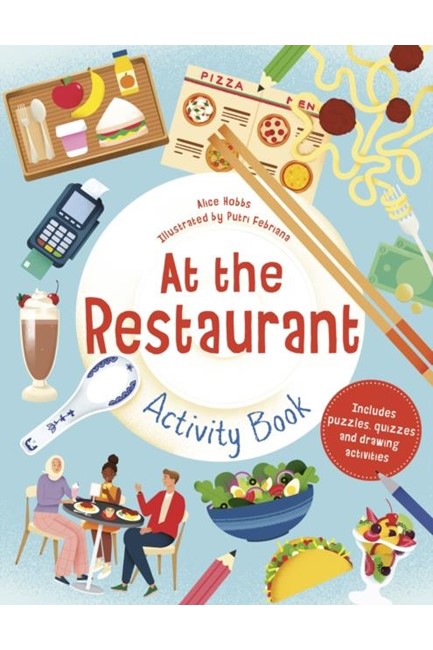 AT THE RESTAURANT ACTIVITY BOOK