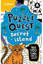 PUZZLE QUEST SECRET ISLAND : SOLVE MORE THAN 100 PUZZLES IN THIS ADVENTURE STORY FOR KIDS AGED 7+