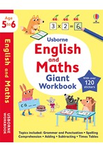 USBORNE ENGLISH AND MATHS GIANT WORKBOOK 5-6