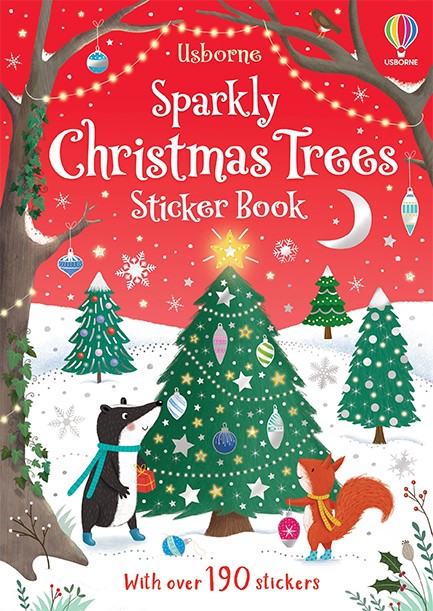 SPARKLY CHRISTMAS TREE STICKER BOOK