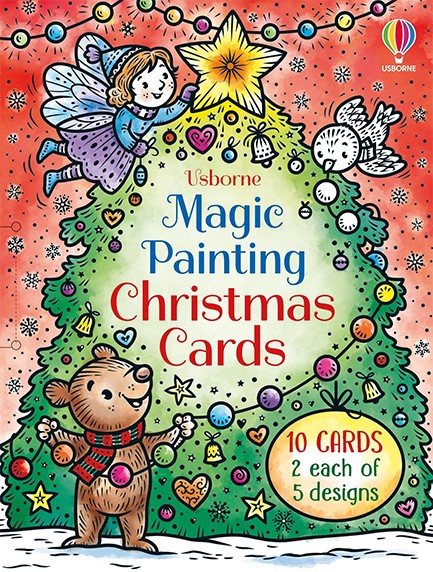 MAGIC PAINTING CHRISTMAS CARDS