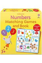 USBORNE NUMBERS MATCHING GAMES AND BOOK