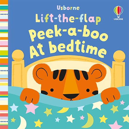 LIFT-THE-FLAP PEEK-A-BOO AT BEDTIME