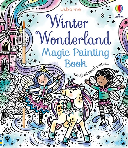 WINTER WONDERLAND MAGIC PAINTING BOOK