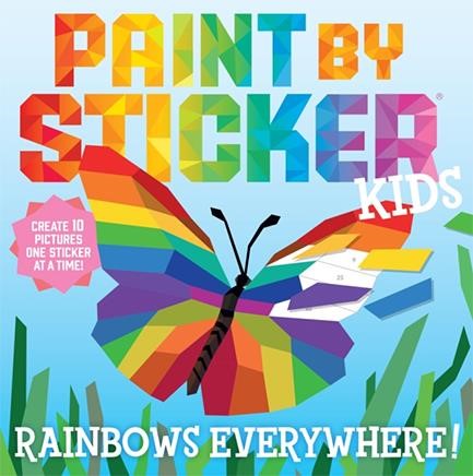 PAINT BY STICKER KIDS:RAINBOWS EVERYWHERE