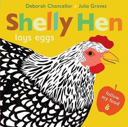 FOLLOW MY FOOD 3-SHELLY HEN LAYS EGGS