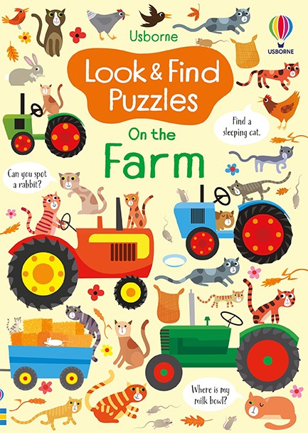 LOOK & FIND PUZZLES ON THE FARM