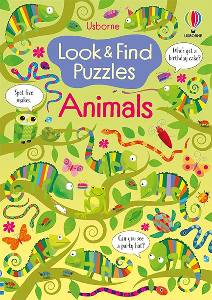 LOOK & FIND PUZZLES ANIMALS