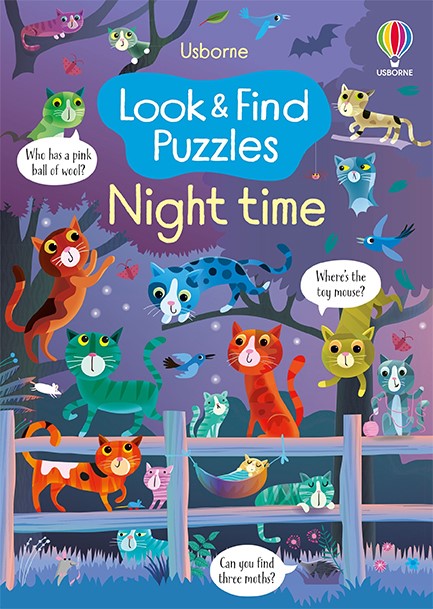 LOOK & FIND PUZZLES NIGHT TIME