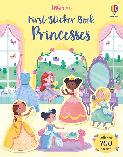 FIRST STICKER BOOKS-PRINCESSES PB