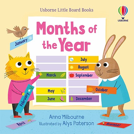 LITTLE BOARD BOOKS MONTHS OF THE YEAR