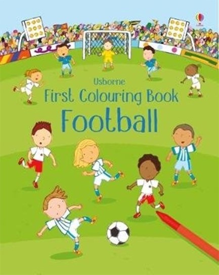 FOOTBALL FIRST COLOURING BOOK PB