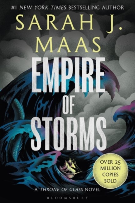 THRONE OF GLASS 5- EMPIRE OF STORMS