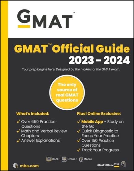 THE OFFICIAL GUIDE FOR GMAT -2023-2024 EDITION