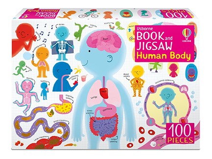 HUMAN BODY JIGSAW WITH PICTURE BOOK