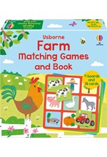 FARM MATCHING GAMES AND BOOK