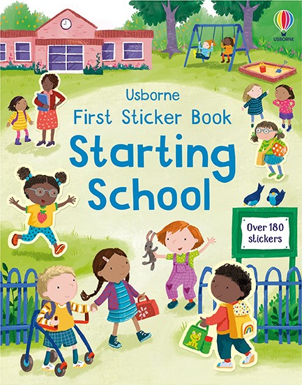 FIRST STICKER BOOK-STARTING SCHOOL PB
