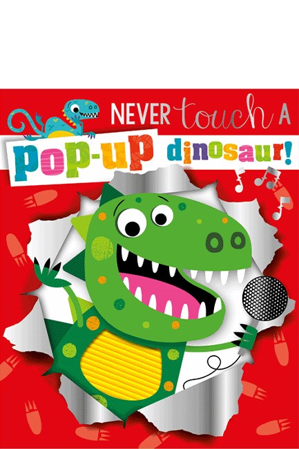 NEVER TOUCH A POP-UP DINOSAUR!