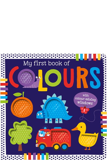 MY FIRST BOOK OF COLOURS-BLUE COVER