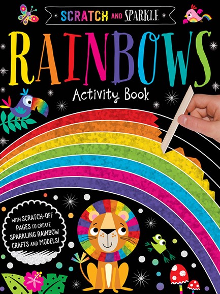 SCRATCH AND SPARKLE RAINOBOWS ACTIVITY BOOK