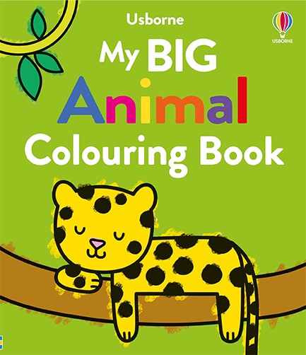 MY BIG ANIMAL COLOURING BOOK