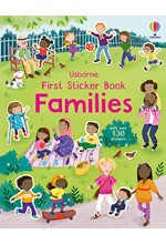 FIRST STICKER BOOK-FAMILIES PB