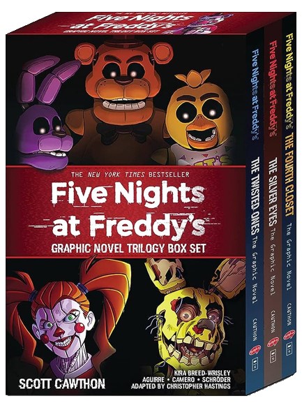 FIVE NIGHTS AT FREDDY'S GRAPHIC NOVEL TRILOGY BOX SET