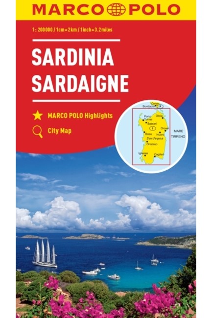 ΣAPΔHNIA/SARDINIA 1:200000