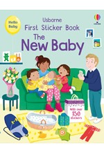 USBORNE FIRST STICKER-THE NEW BABY PB