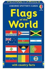 USBORNE SPOTTER'S CARDS FLAGS OF THE WORLD