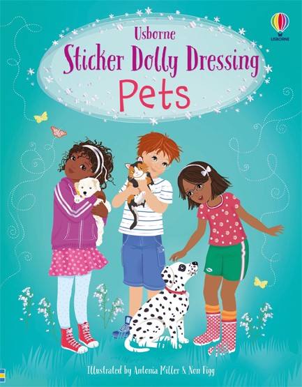 PETS-STICKER DOLLY DRESSING PB