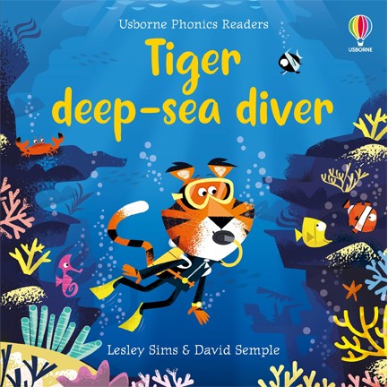 TIGER DEEP-SEA DIVER-PHONICS READERS PB