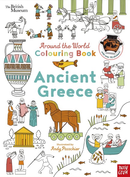 BRITISH MUSEUM: AROUND THE WORLD COLOURING: ANCIENT GREECE