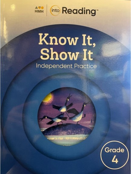 INTO READING KNOW IT SHOW IT GRADE 4