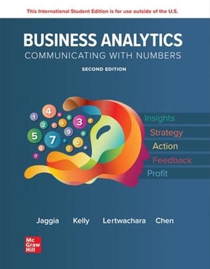 BUSINESS ANALYTICS ISE 2ND EDITION