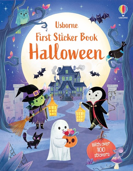 USBORNE FIRST STICKER-HALLOWEEN