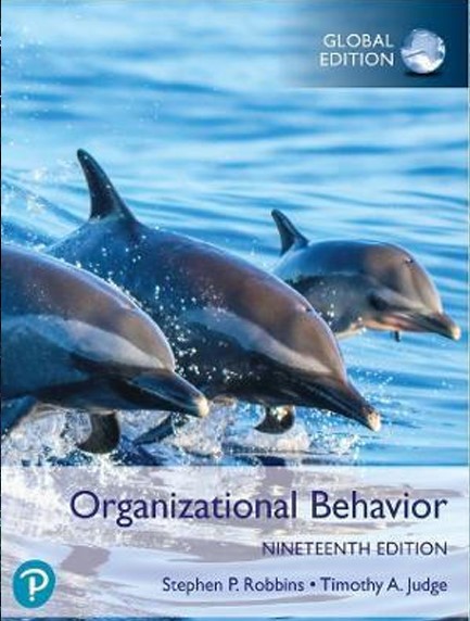 ORGANIZATIONAL BEHAVIOR, GLOBAL EDITION