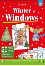 CREATIVE PAPER: WINTER WINDOWS : CREATIVE WINDOW ART WITH TRACING PAPER