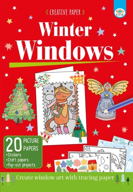 CREATIVE PAPER: WINTER WINDOWS : CREATIVE WINDOW ART WITH TRACING PAPER