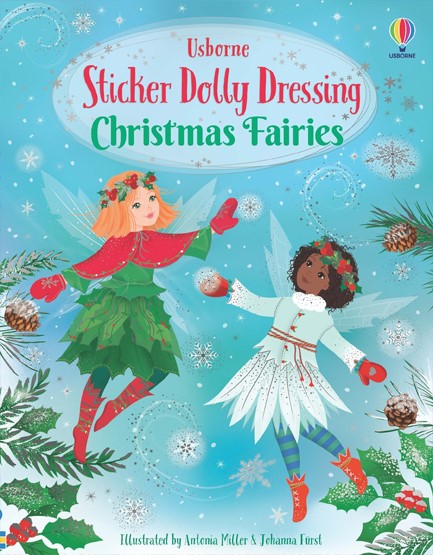 STICKER DOLLY DRESSING CHRISTMAS FAIRIES