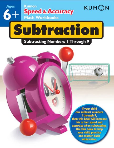 KUMON SPEED & ACCURACY : SUBTRACTING NUMBERS 1-9