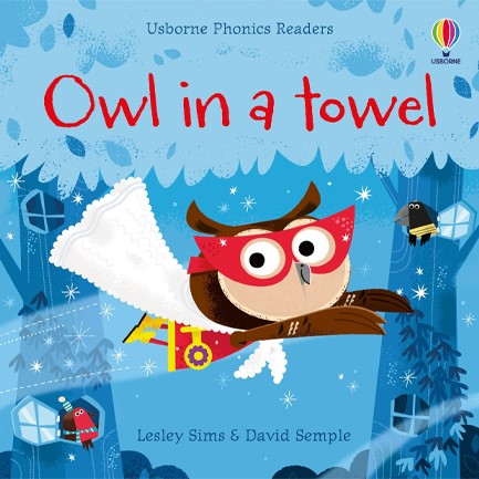 USBORNE PHONICS READER-OWL IN A TOWEL