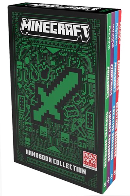 MINECRAFT HANDBOOKS X4 BOOK SET