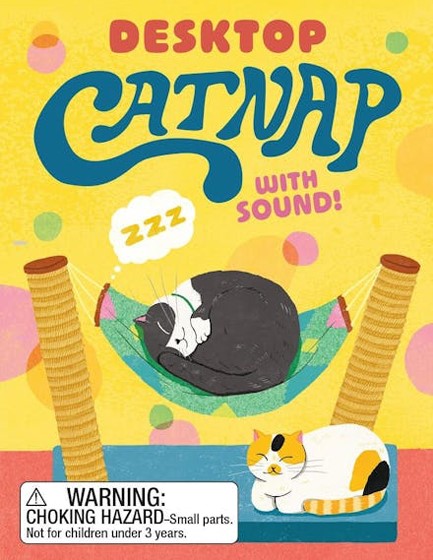 DESKTOP CAT NAP : WITH SOUND!