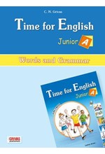 TIME FOR ENGLISH JUNIOR A WORDS & GRAMMAR