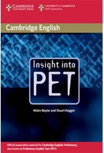 INSIGHT INTO PET SB WO/A