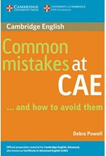 COMMON MISTAKES AT CAE … AND HOW TO AVOID THEM